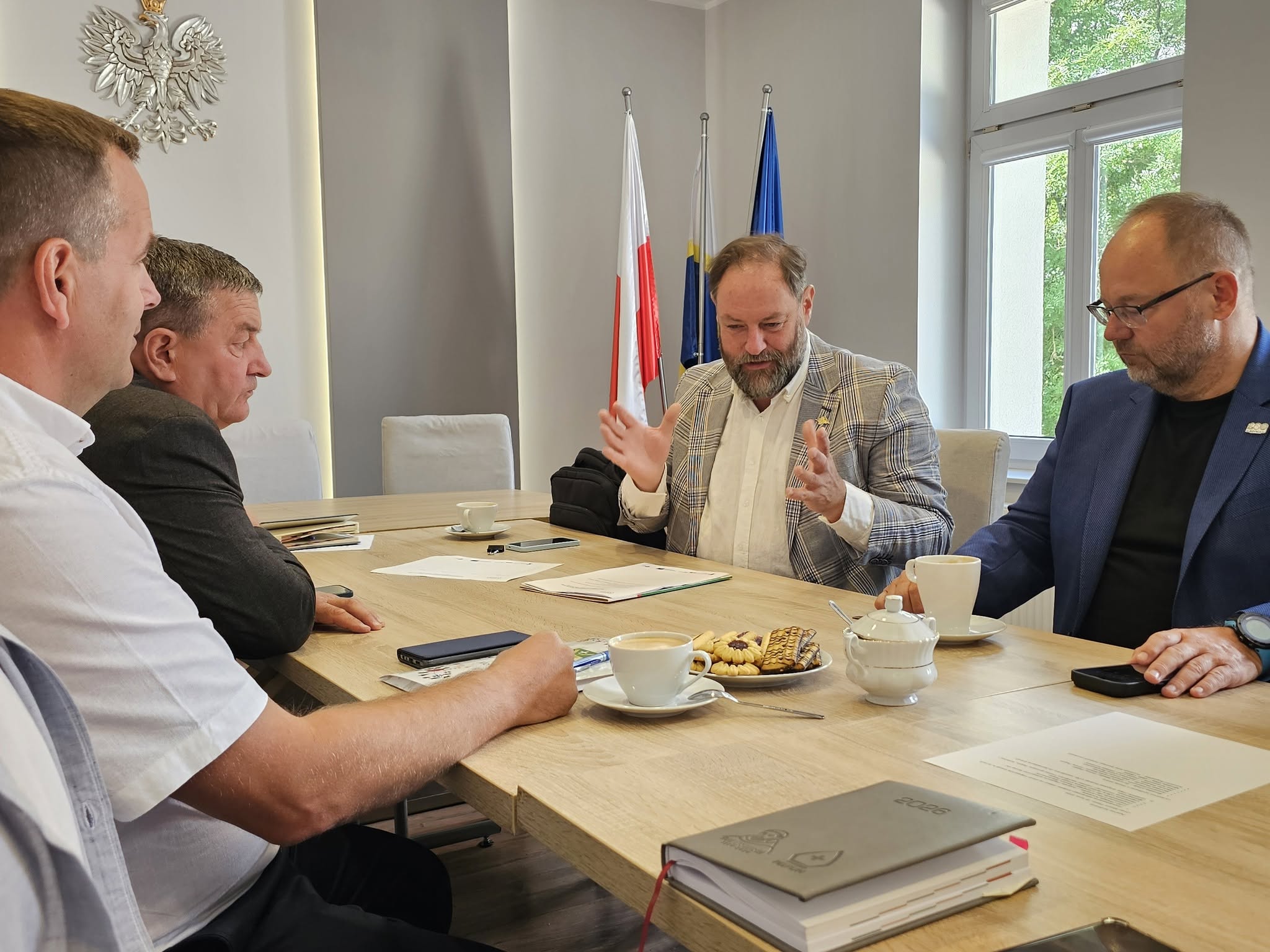 Spotkanie poświęcone współpracy przy tworzeniu lokalnego magazynu energii